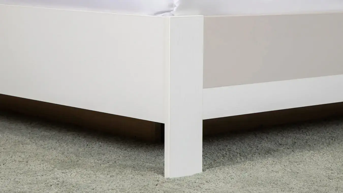 Кровать Mary, цвет Белый премиум + mCeramic из лдсп в современном стиле Askona фотография товара - 3 - большое изображение